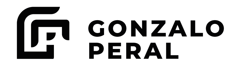 Best Graphic designer personal Logo Gonzalo Peral European designer